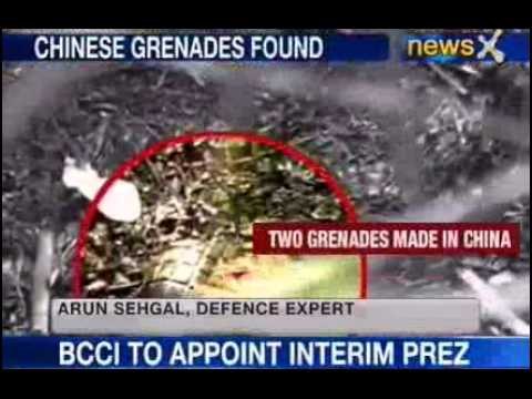 Made in China grenades used during Naxal attack