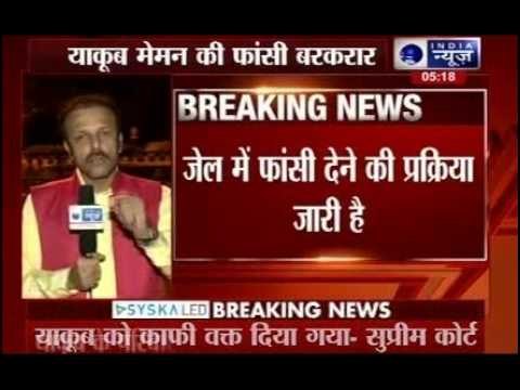 At 5 am, Supreme Court says Yakub Memon to hang