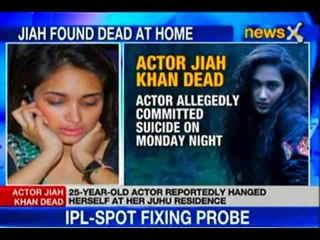 Jiah Khan found dead at Mumbai residence