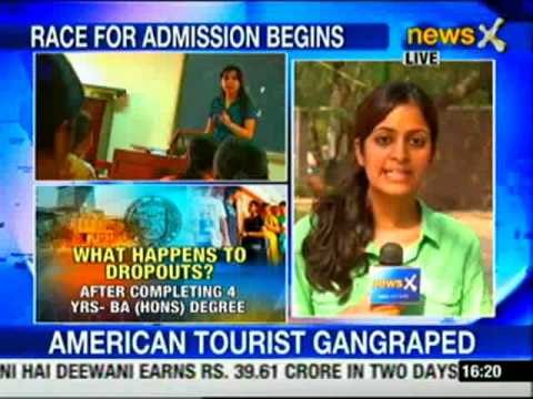 Speak out India Admission fever hits DU Part 2