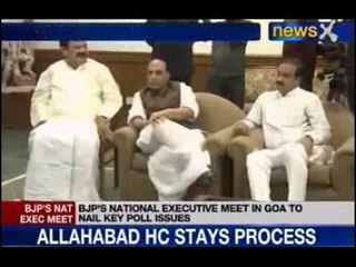 Advani misses BJP's national executive meet