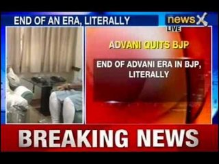 LK Advani resigns from BJP