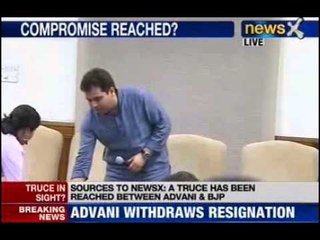 Journalists called inside Advani residence
