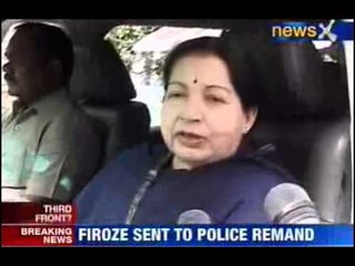 Jayalalithaa hints at third front