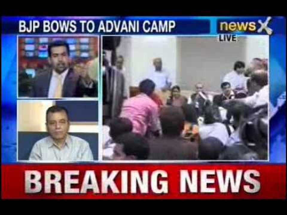 Rajnath Singh announces BJP-Advani truce