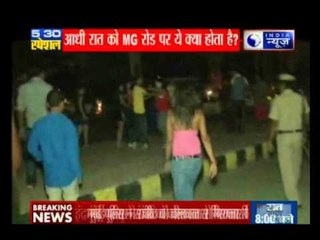 Caught on Camera: Drunk girls create ruckus on road in Gurgaon