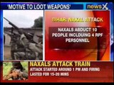 Naxal train attack: 3 killed, 10 abducted