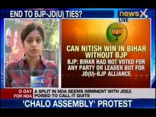 'JD(U) set to leave NDA'