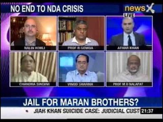 NewsX Debate: Will JD(U)'s exit be the start of the end for NDA? -- Part 1
