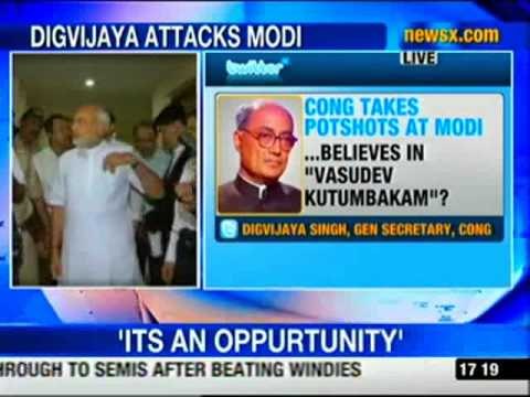 Modi divided Gujarat and BJP: Digvijaya Singh