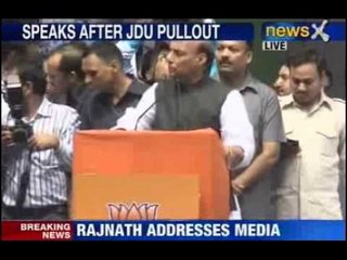 We are saddened by what has happened: Rajnath Singh