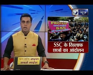 दिल्ली_ मनोज तिवारी ने SSC परीक्षार्थियों से की मुलाकात, छात्रों ने किया था विरो