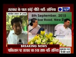 Sonia Gandhi: Narendra Modi government failed abysmally