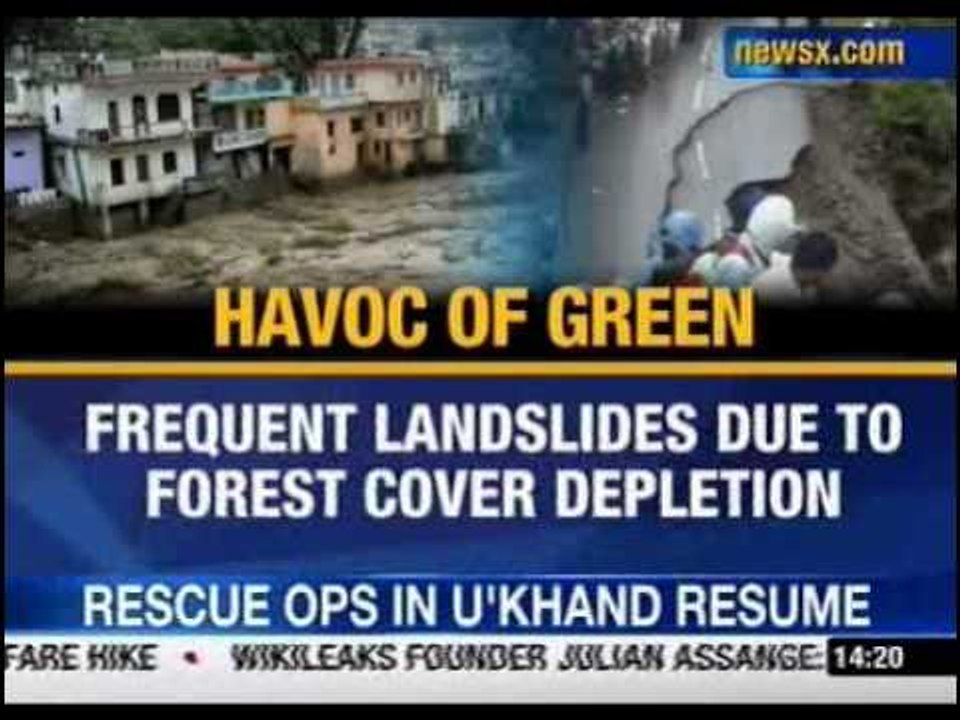 NewsX: 'Unplanned development reason of floods'