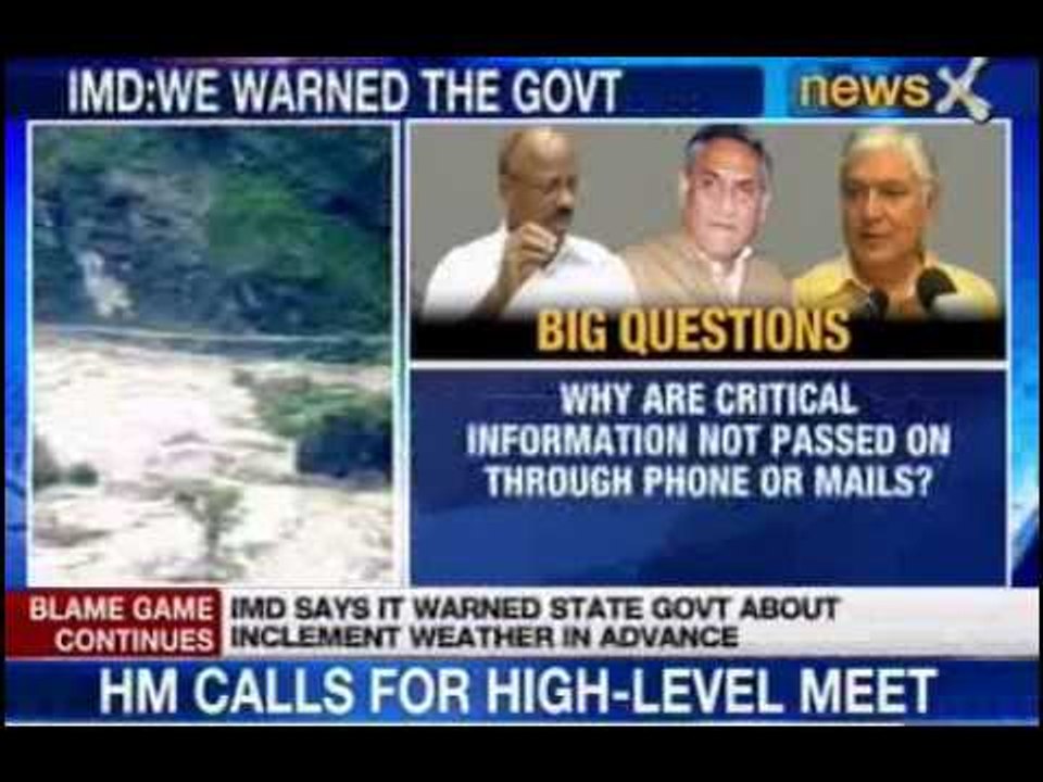 News X: Blame game continues