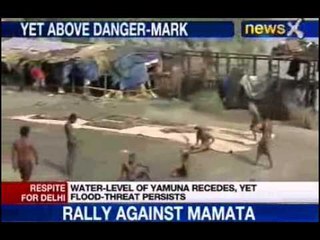 News X: Yamuna's level recedes