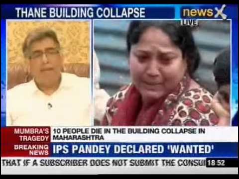 NewsX: Monsoon: 3-storey building collapses in Mumbra