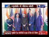 PM Modi meets Amercian CEOs at financial sector round-table conference