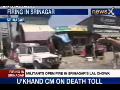 News X: Firing in Srinagar, 2 policemen killed