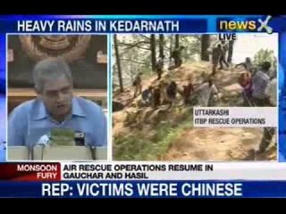 Uttarakhand flood:ITBP briefs media on rescue operations