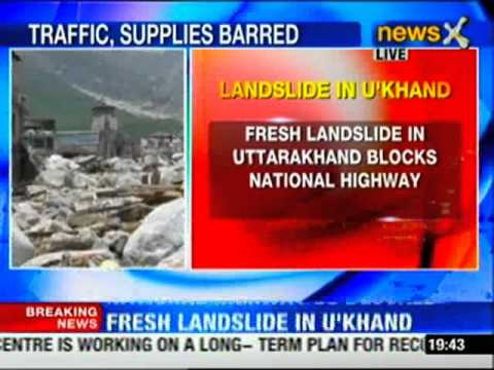 Uttarakhand Kedarnath flood 2013: Fresh landsli...
