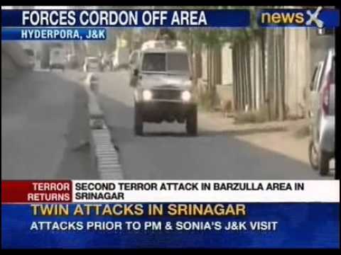 NewsX: Twin attacks in Srinagar, 4 jawans killed