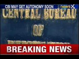 NewsX: Govt hints autonomy for CBI