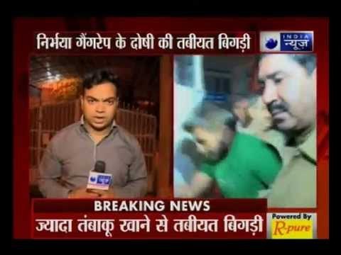 Security at Tihar jail questioned again; health of Nirbhaya gang-rape accuse worsens