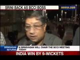 NewsX: N Srinivasan returns as BCCI President