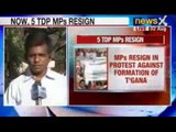 Telangana effect: Five TDP MPs resign