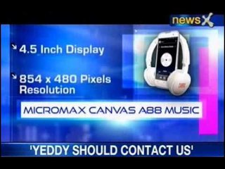 NewsX Tech and You: Micromax Canvas A88 music