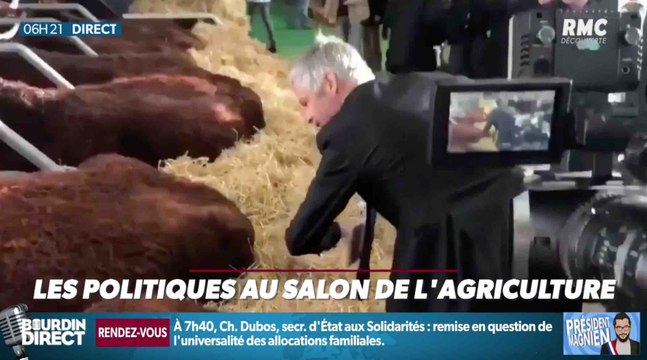 Quand Laurent Wauquiez tâte les vaches - ZAPPING ACTU HEBDO DU 02/03/2019