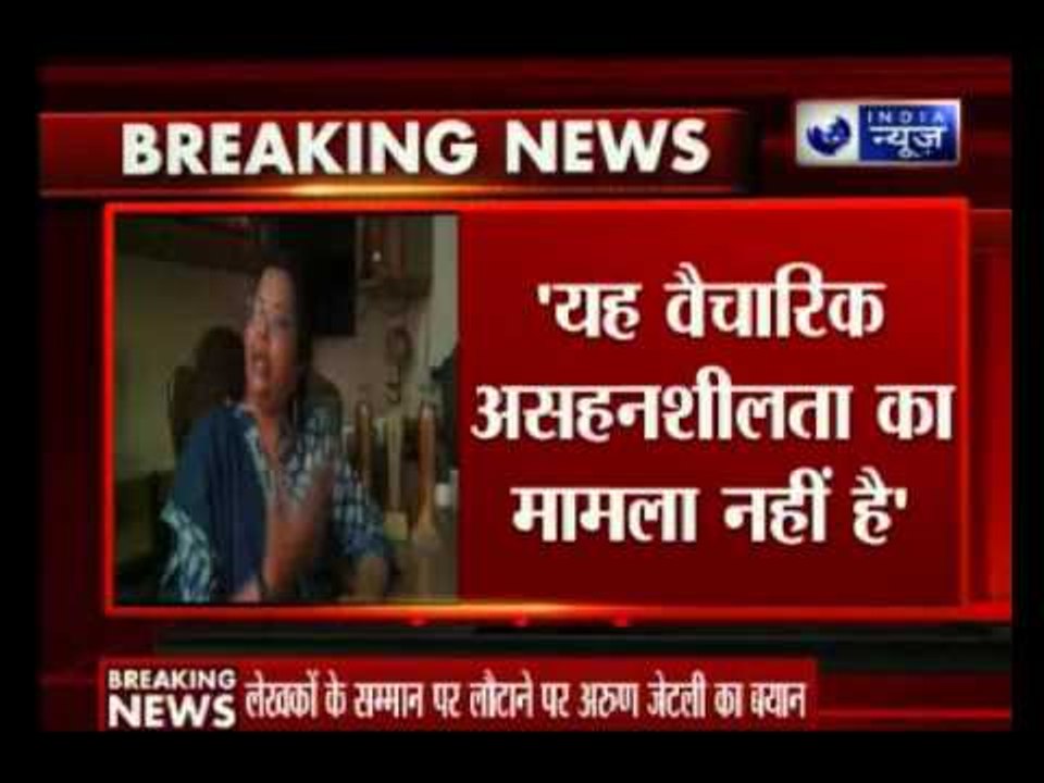 Writers returning awards a 'manufactured revolt':Arun Jaitley