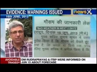 Judicial enquiry in Uttarakhand disaster