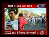 Arvind Kejriwal leads cycle rally on Delhi's first car-free day