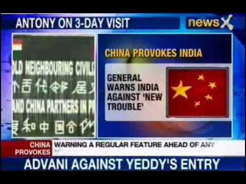 NewsX: China provokes India