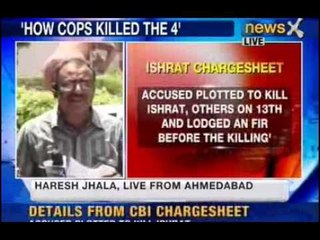 Ishrat Jahan case: FIR was lodged before killings