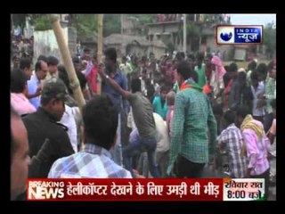 Wall collapses at Amit Shah rally venue, 10 injured