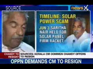 News X : Oommen Chandy to resign?