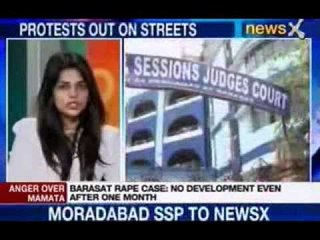 NewsX: Barasat protesters out on street