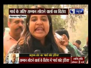 Anupam Kher, Madhur Bhandarkar leads March for India rally against 'Intolerance' voices