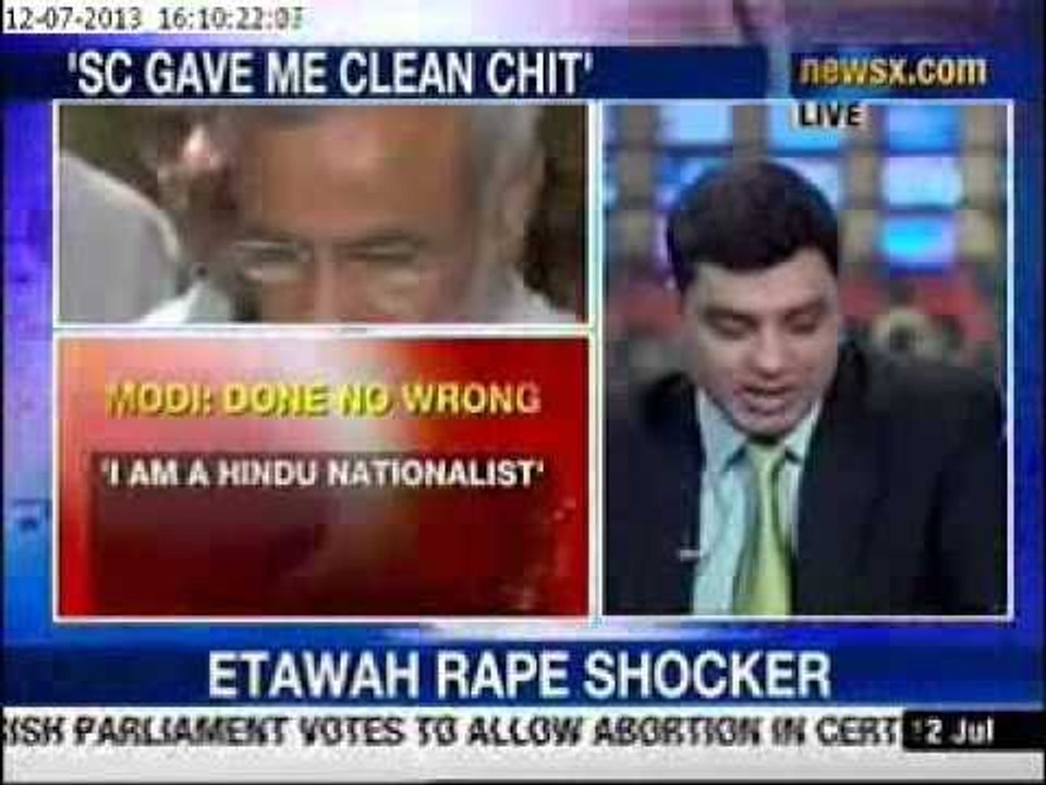 NewsX: Modi  have done no wrong