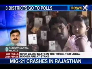 NewsX: Two person killed in poll violence in WB