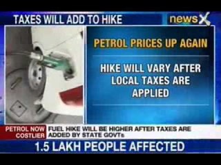 NewsX: Petrol price soars high, reached Rs. 70.44