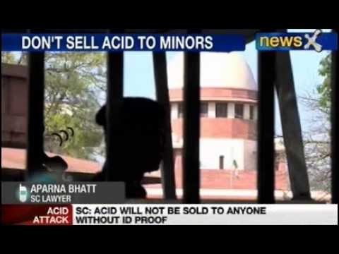 NewsX: Supreme Court- 3 Lakh compensation to Acid Attack Victims