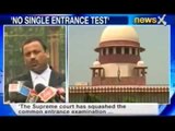 NewsX: Supreme Court's order leaked on NEET for Medical Admissions