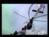 Watch this IAF helicopter rescuing a pregnant lady from the rooftop
