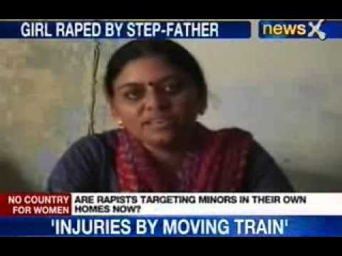 News X: A 12 year old girl raped by step-father in Haryana