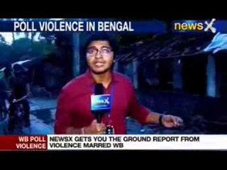 NewsX: Poll violence in West Bengal