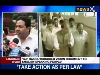 NewsX: Congress slams Rajnath Singh